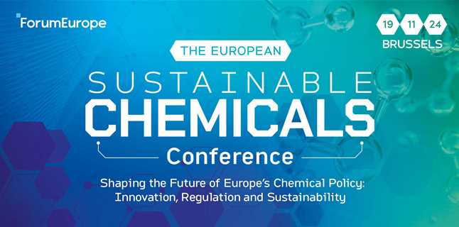 Join us at The European Sustainable Chemicals Conference in Brussels for timely discussions around REACH, PFAS and industrial competitiveness ahead of the new Commission’s mandate